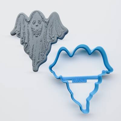 3D-plastic cutter GHOST; 8,8*8,2 cm