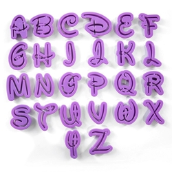 Others - Alphabet cutters DISNEY Mickey; 4 cm