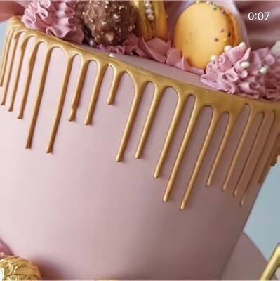 Cake Drip Metalik Renkli Kaplama 150 gram
