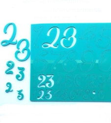 Paku Malzeme - Calligraphy Stamp Rakamlar NUMBERS