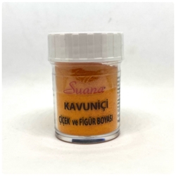 Suana - Çiçek ve figür toz boya KAVUNİÇİ