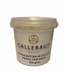 Barry Callebaut - Cocoa Butter Callet Kakao Yağı Drop 200 gram