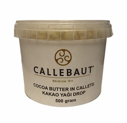 Barry Callebaut - Cocoa Butter Callet Kakao Yağı Drop 500 gram