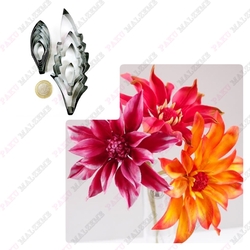 Others - Dahlia çiçek ve yaprak kesici seti