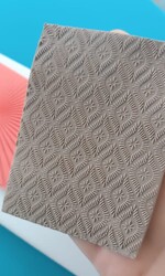Paku Malzeme - Texture Rubber Sheet JEWEL; 10*7 cm (1)
