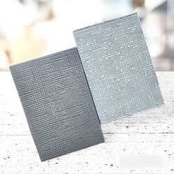 Paku Malzeme - Texture Rubber Sheet LINEN; 10*7 cm