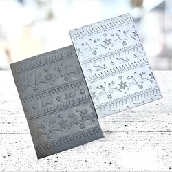 Paku Malzeme - Texture Rubber Sheet SWEATER BACKGROUND