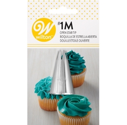 Wilton - Krema sıkma duy ucu no:1M Cupcake