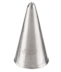 Ateco - Piping tip nozzle no:24 closed star (1,5 mm openning)