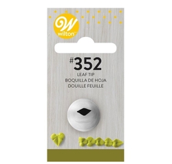 Wilton - Krema sıkma duy ucu no:352 yaprak (5 mm ağız çapı)