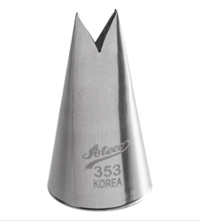 Ateco - Piping tip nozzle no:353 large leaf (9 mm openning)