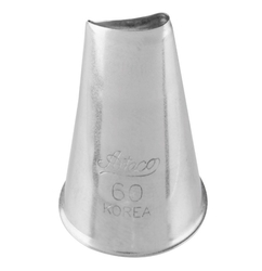 Ateco - Piping tip nozzle no:60 curved petal (9,5mm openning)