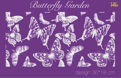 Mesh Stencil; Butterfly Garden - Thumbnail