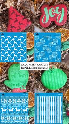 Mesh Stencil Cookie Bundle-198