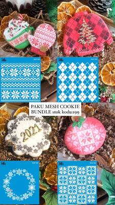 Mesh Stencil Cookie Bundle-199