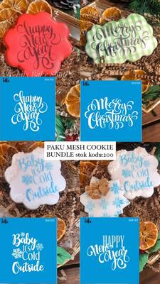 Mesh Stencil Cookie Bundle-200
