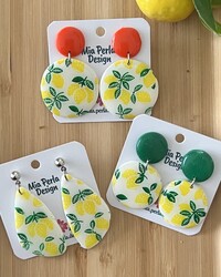 Mesh Stencil Cookie Clay Collection; 2-Tier Lemons - Thumbnail