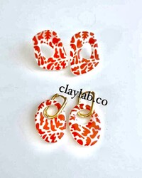 Mesh Stencil Cookie Clay Collection; Abstract Splash - Thumbnail
