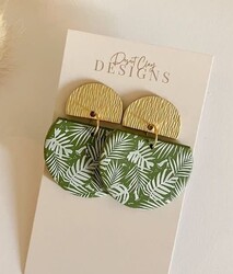 Mesh Stencil Cookie Clay Collection; Foliage-5 - Thumbnail