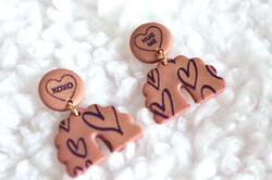 Mesh Stencil Cookie Clay Collection; Heart Markers - Thumbnail
