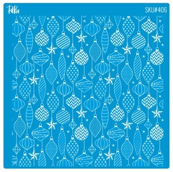 Paku Malzeme - Mesh Stencil Cookie Clay Collection; Ornaments Background