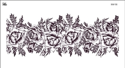 Mesh Stencil Crystal Collection; Roses Garland (36*14 cm) - Thumbnail