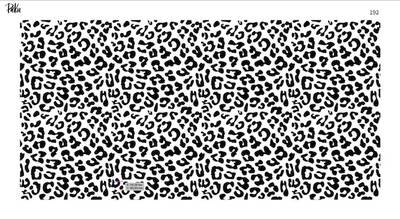 Mesh Stencil Crystal Collection; Leopard  (36*18 cm)