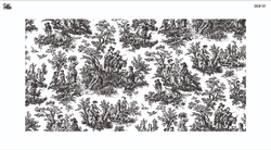 Mesh Stencil Crystal Collection; Waverly Toile (32,5*16 cm) - Thumbnail