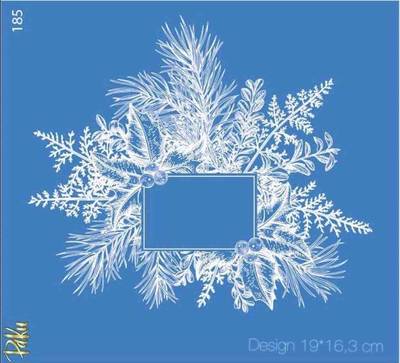 Mesh Stencil Crystal Collection; Winterland Frame