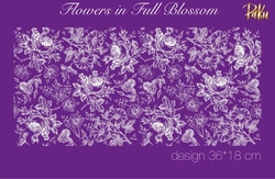 Mesh Stencil; Flowers in Full Blossom - Thumbnail