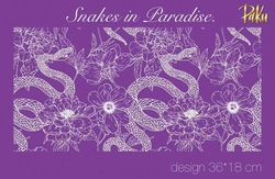Mesh Stencil; Snakes in Paradise - Thumbnail