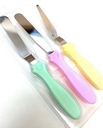 Diğer - Mini spatula seti; 3 parça