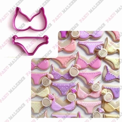 Paku Malzeme - 3D-plastic cutter Bikini; 8*7,5 cm