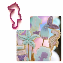 Paku Malzeme - 3D-plastic cutter Cute Seahorse; 9*4,4 cm