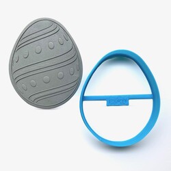 Paku Malzeme - Plastik kalıp EASTER EGG; 9,0*7,4 cm