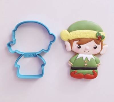 Plastik kalıp ELF Elf cini; 9,0*7,6 cm