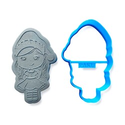 Paku Malzeme - Plastik kalıp ELF GIRL; 9,8*6,0 cm