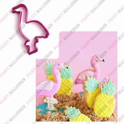 Paku Malzeme - Plastik Kalıp Flamingo; 10* 6,8 cm