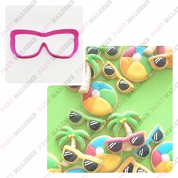 Paku Malzeme - 3D-plastic cutter Sunglasses; 9,5*3,8 cm