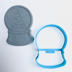 Paku Malzeme - 3D-Plastic cutter Snow Globe; 10,0*7,0 cm