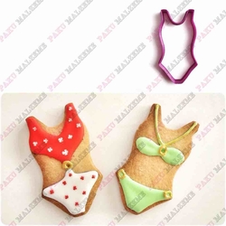 Paku Malzeme - 3D-plastic cutter Swimsuit; 10 CM