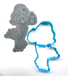 Paku Malzeme - Plastik kalıp MERMAID-XL; 14,8*10,2 cm