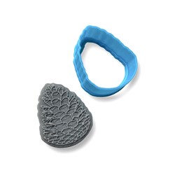 Paku Malzeme - Plastik kalıp Mini Kozalak; 3,0*2,5 cm