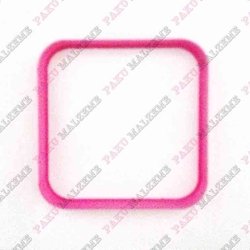 Paku Malzeme - 3D-plastic cutter Rounded Square; 8*8 cm