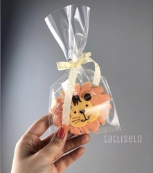 Paku Malzeme - 3D-plastic cutter cute Lion; 8,5*7,6 cm (1)