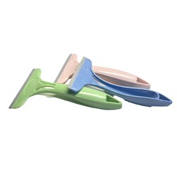  - Plastik kollu minnoş spatula squeegee; 7 cm