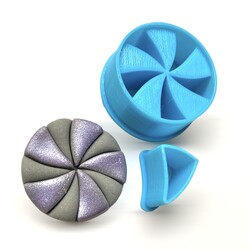 Paku Malzeme - 3D-Plastic mini cutter CANE; 3 cms