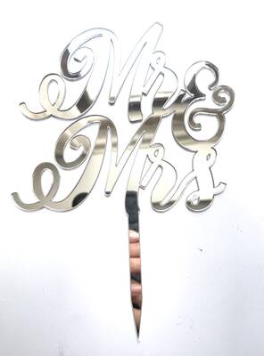 Pleksi pasta süsü MR&MRS-2 Gümüş;12*16 cm