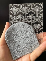 Paku Malzeme - Pop-it stamp kaşe Clay Series-11; 10,0*8,0 cm