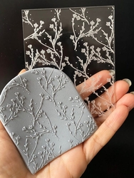 Paku Malzeme - Pop-it stamp kaşe Clay Series-7; 10,0*8,0 cm